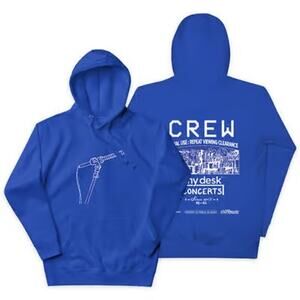 Limited edition NPR Tiny Desk hoodie-size small